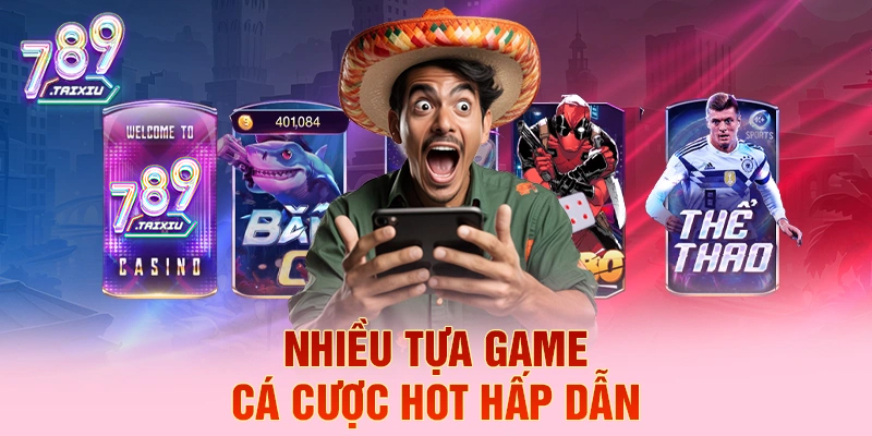 Tựa game cá cược đa dạng tại J88